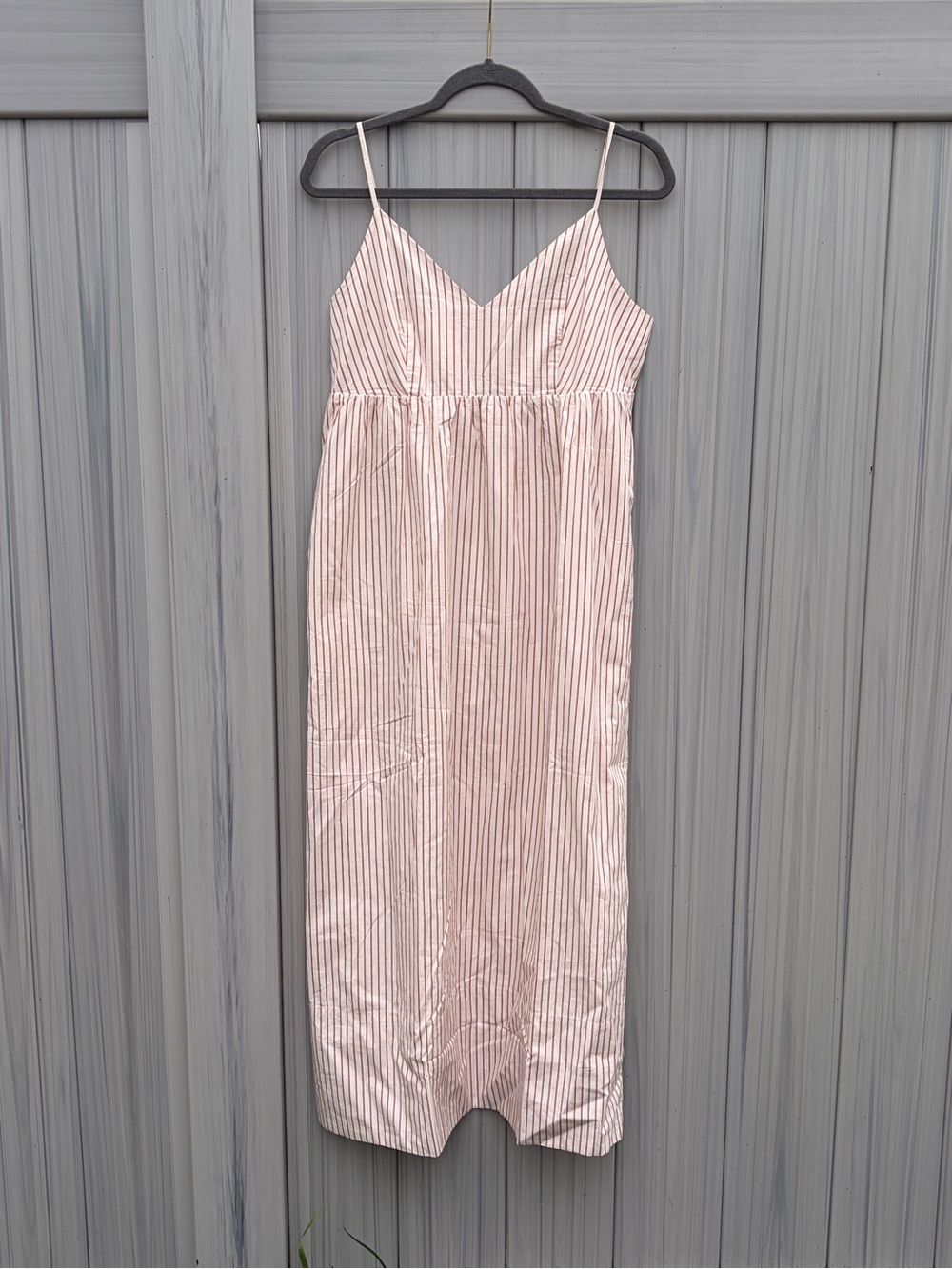 Quince Rust Striped Sundress